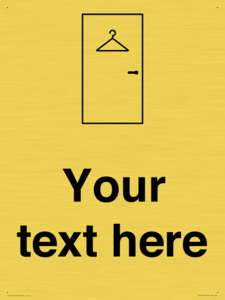 Custom information: Changing room